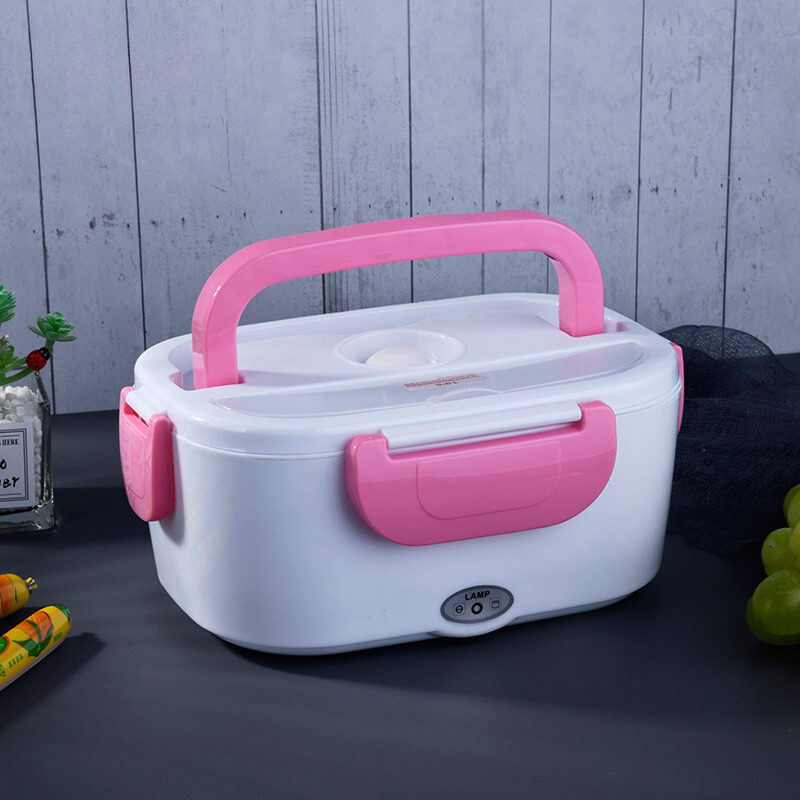 Hot Meals. Anytime. Anywhere. 2-In-1 Electric Heating Lunch Box