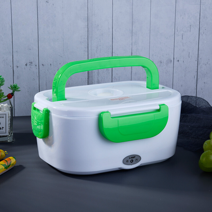 Hot Meals. Anytime. Anywhere. 2-In-1 Electric Heating Lunch Box