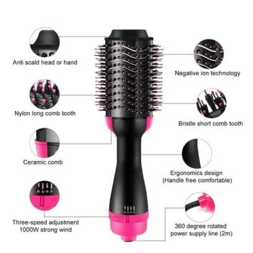 Dry. Style. Shine. All in One Step!