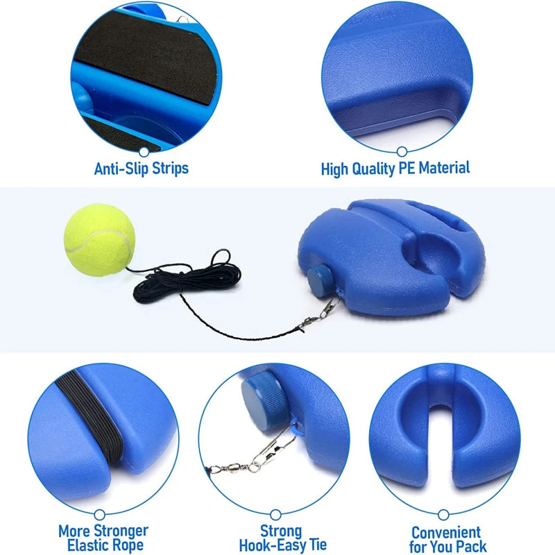 Train Smarter. Anytime. Anywhere. - Tennis Ball Rebound Trainer