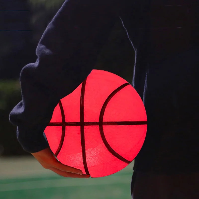 Light Up the Court, Anytime - LED Glowing Basketball