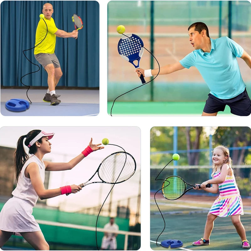 Train Smarter. Anytime. Anywhere. - Tennis Ball Rebound Trainer