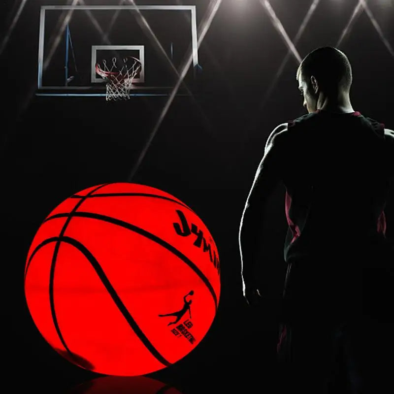 Light Up the Court, Anytime - LED Glowing Basketball