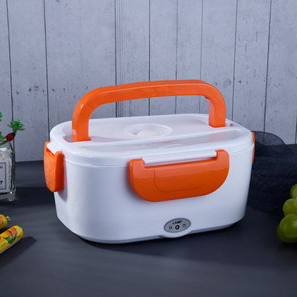 Hot Meals. Anytime. Anywhere. 2-In-1 Electric Heating Lunch Box