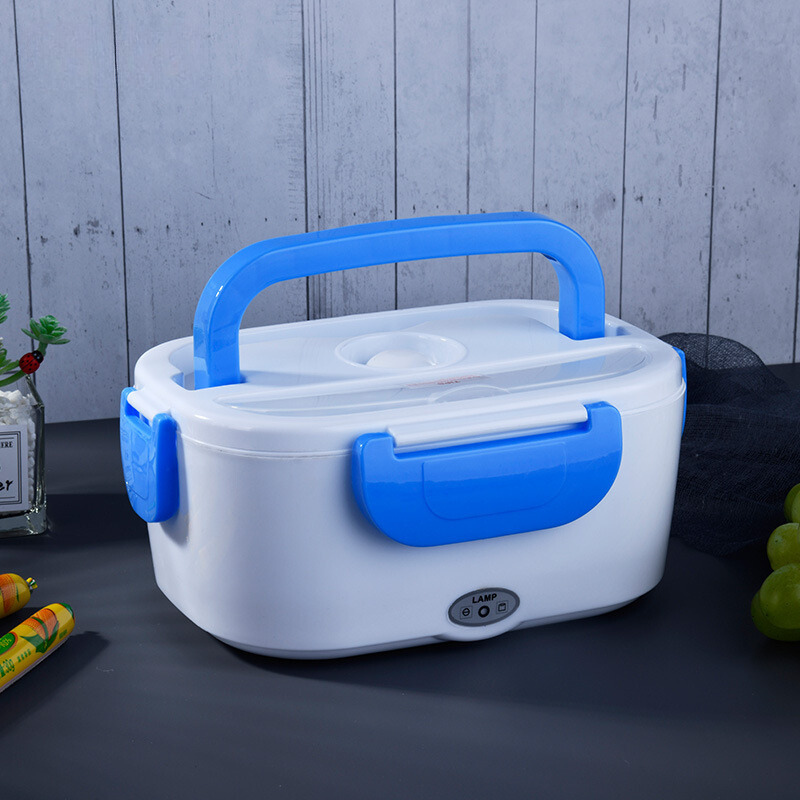 Hot Meals. Anytime. Anywhere. 2-In-1 Electric Heating Lunch Box
