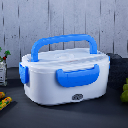 Hot Meals. Anytime. Anywhere. 2-In-1 Electric Heating Lunch Box